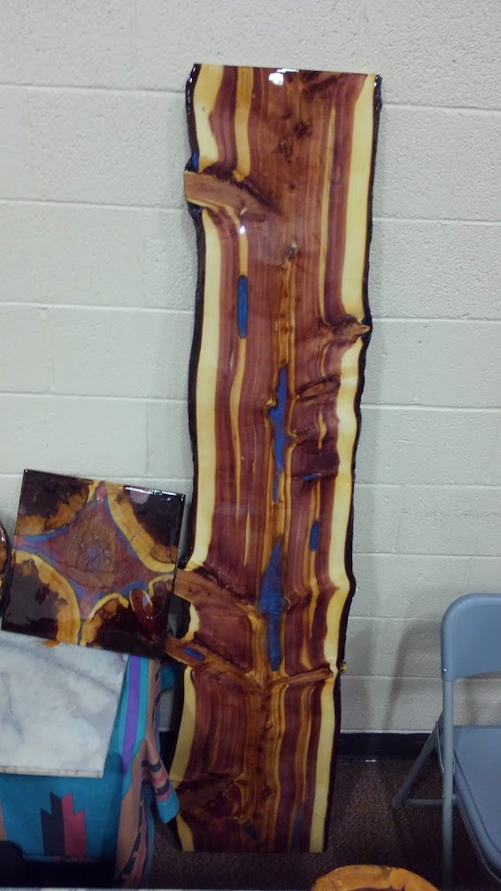 Custom Epoxy Display Piece in Show Low AZ