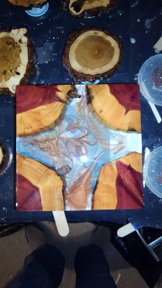 Decorative Epoxy Art in Show Low AZ
