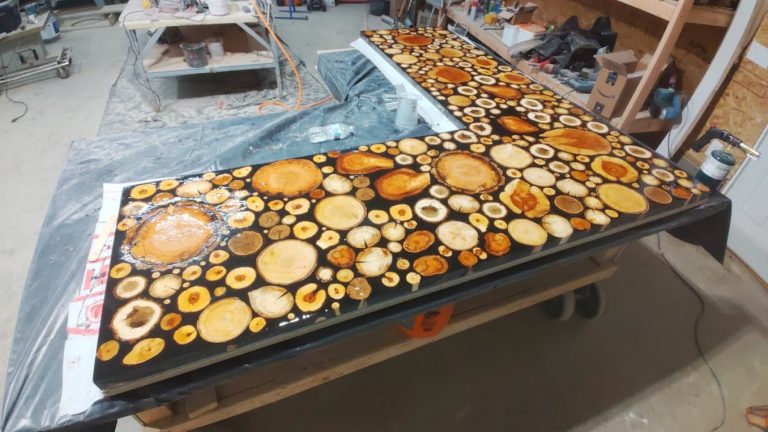 Wood and Epoxy Table in Show Low AZ